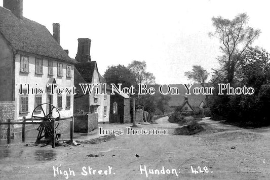 SF 3648 - High Street, Hundon, Suffolk