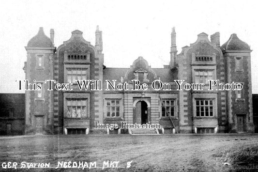 SF 3655 - Needham Market GER Railway Station, Suffolk c1915