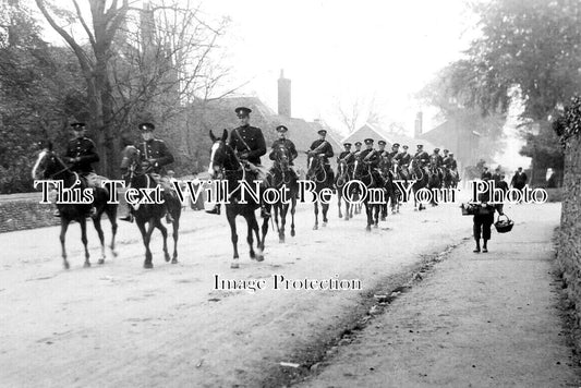 SF 3672 - Bury St Edmunds Military On Horseback, Suffolk