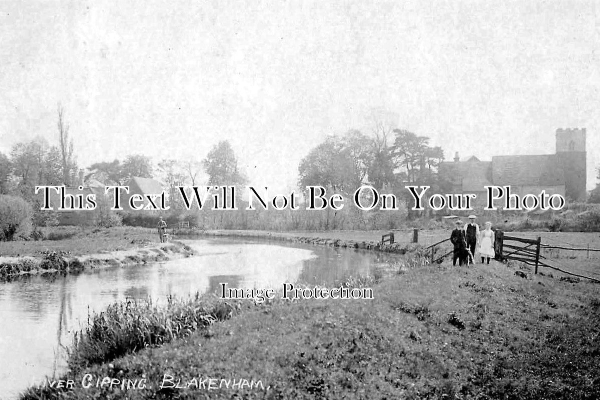 SF 3679 - River Gipping At Blakenham, Suffolk