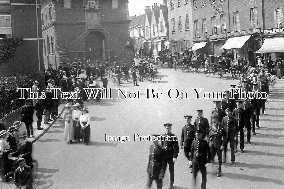 SF 3684 - Parade Through Woodbridge, Suffolk