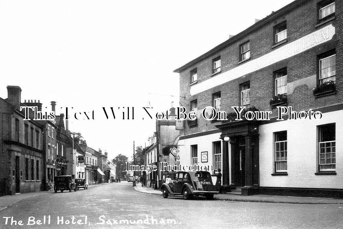 SF 3689 - The Bell Hotel, Saxmundham, Suffolk