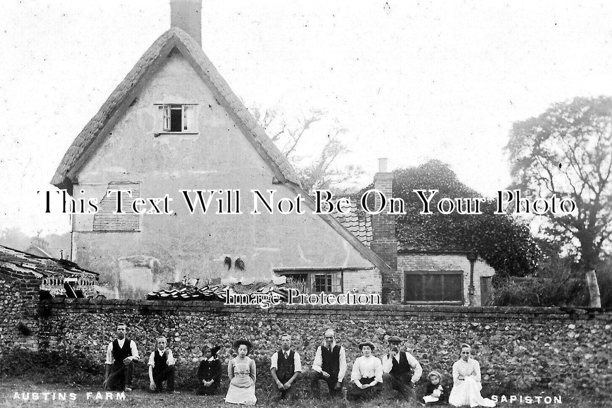 SF 3699 - Farm Workers, Austins Farm, Sapiston, Suffolk