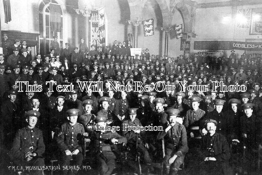 SF 3705 - YMCA Mobilisation, Bury St Edmunds, Suffolk c1914