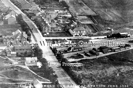 SF 3706 - Southwold Railway Station, Suffolk 1920