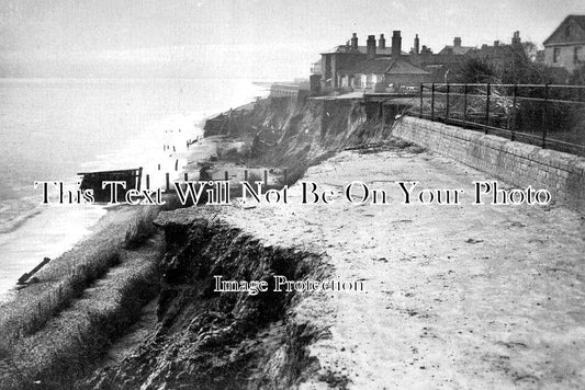 SF 3716 - Southwold Cliff Erosion Damage, Suffolk c1910