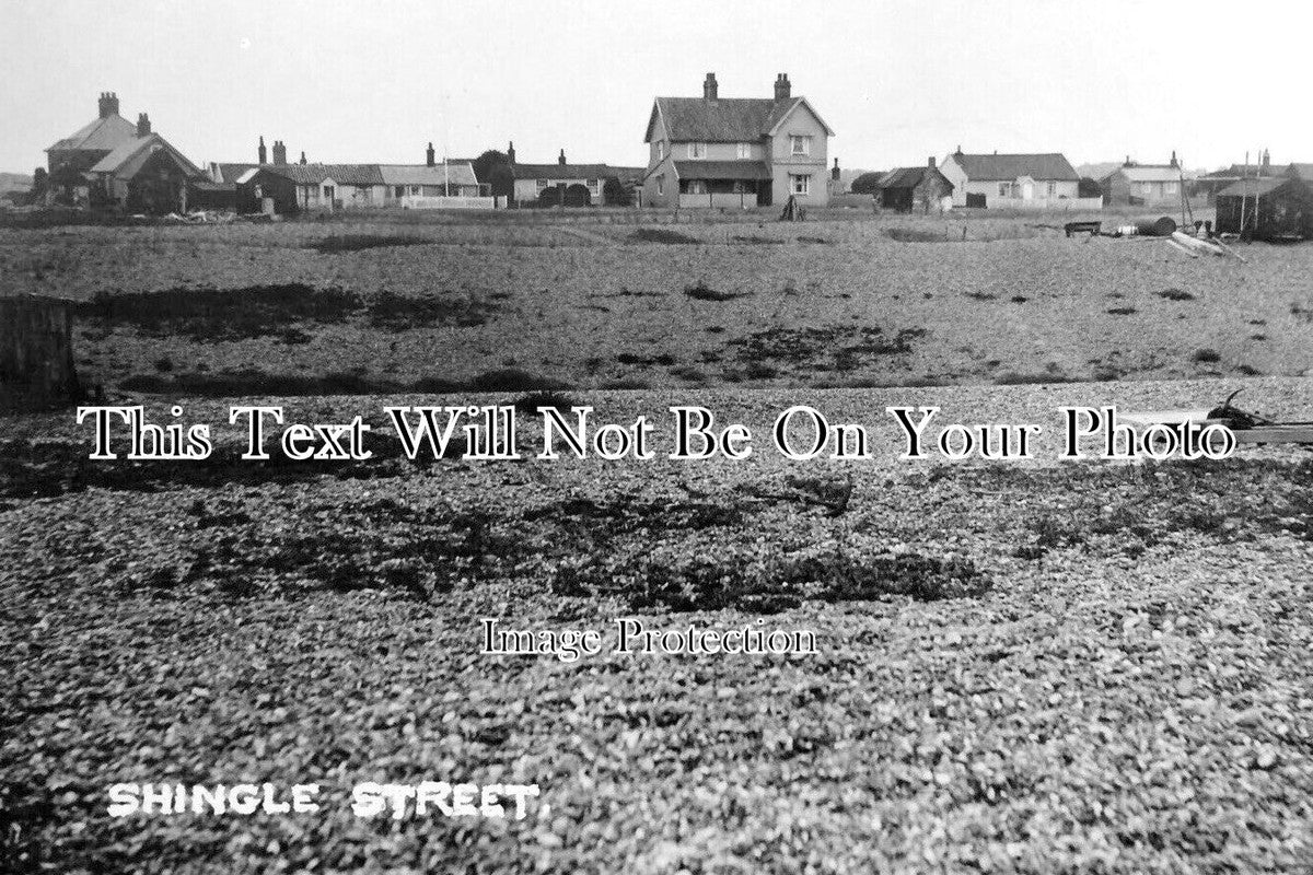 SF 3719 - Shingle Street, Suffolk c1922