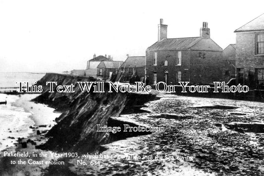 SF 3727 - Pakefield Coastal Erosion, Suffolk c1903