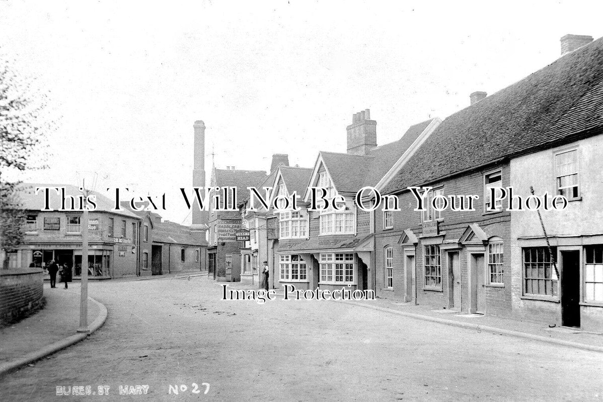 SF 3742 - Church Square, Bures St Mary, Suffolk c1910