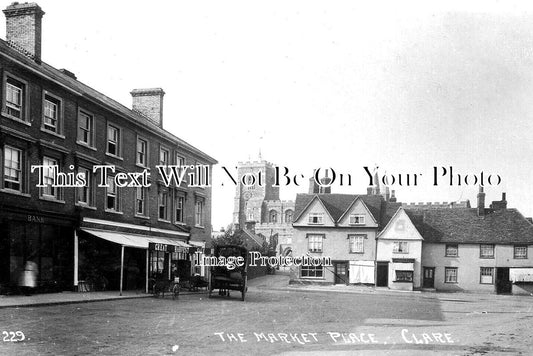 SF 3744 - The Market Place, Clare, Suffolk