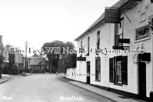 SF 3745 - The Eagle Hotel Pub, Wrentham, Suffolk c1925