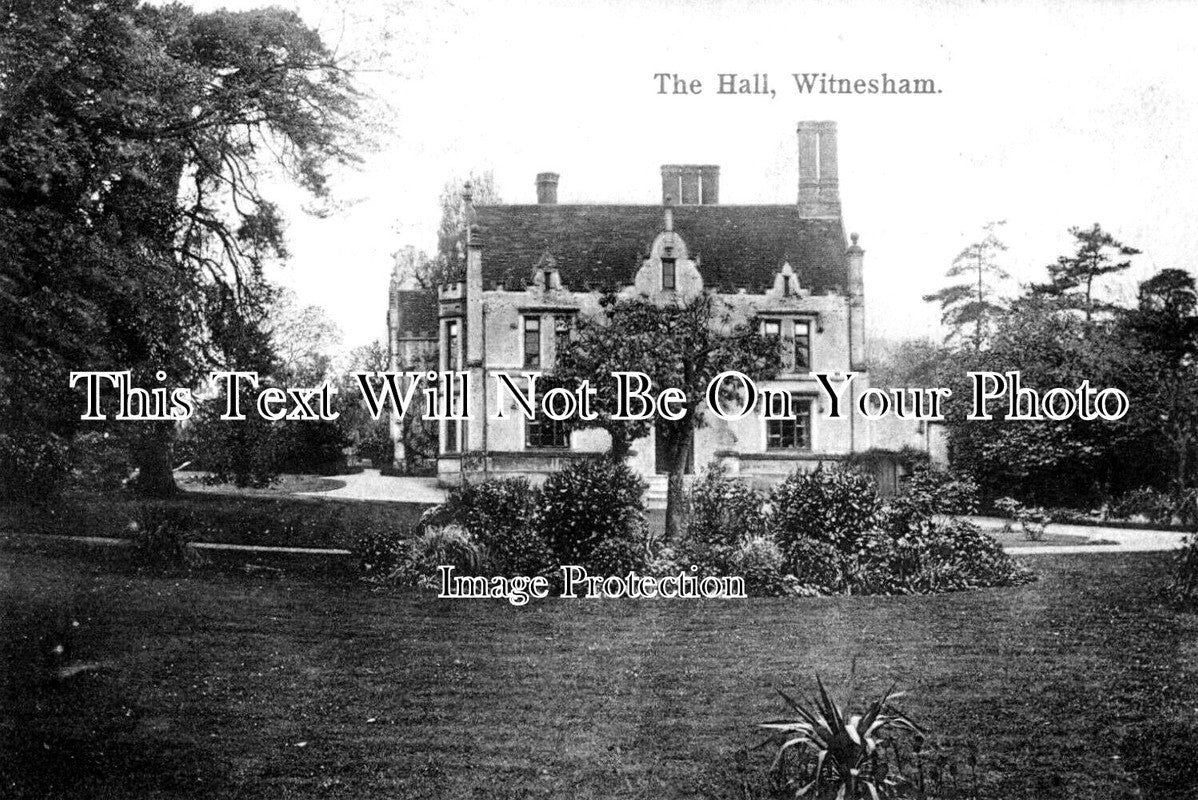 SF 3758 - The Hall, Witnesham, Suffolk c1914