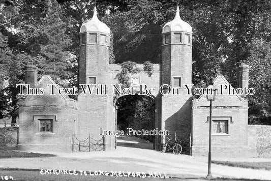 SF 3765 - Entrance To Long Melford Hall, Suffolk