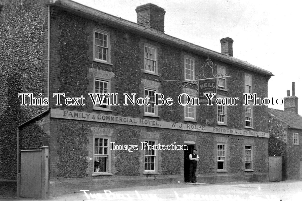 SF 3774 - The Bell Inn Pub & Hotel, Lakenheath, Suffolk – JB Archive