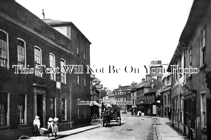 SF 3791 - Gainsborough Street, Sudbury, Suffolk c1916