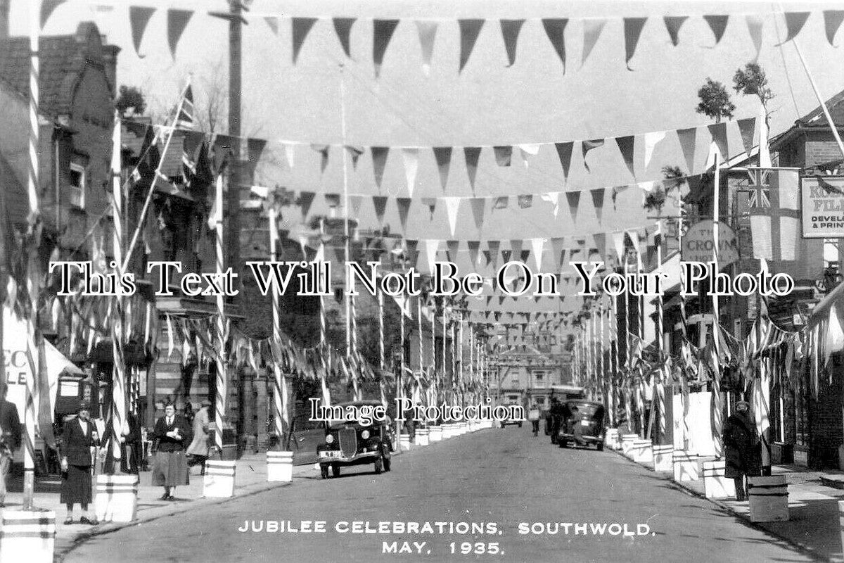 SF 3794 - Jubilee Celebrations, Southwold, Suffolk 1935