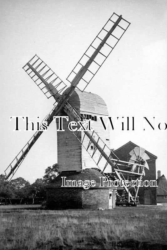 SF 3797 - Gedding Windmill, Mill, Suffolk c1934