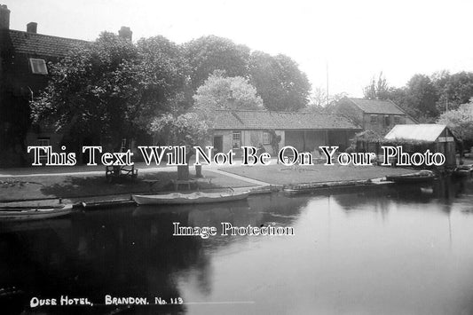 SF 3807 - Ouse Hotel, Brandon, Suffolk c1925