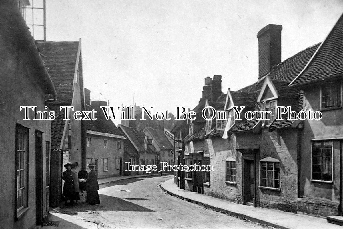 SF 383 - Castle Street, Framlingham, Suffolk c1905
