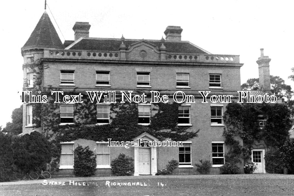 SF 3839 - Snape Hill, Rickinghall, Suffolk c1920