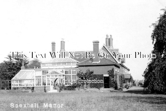 SF 3875 - Spexhall Manor, Suffolk c1907