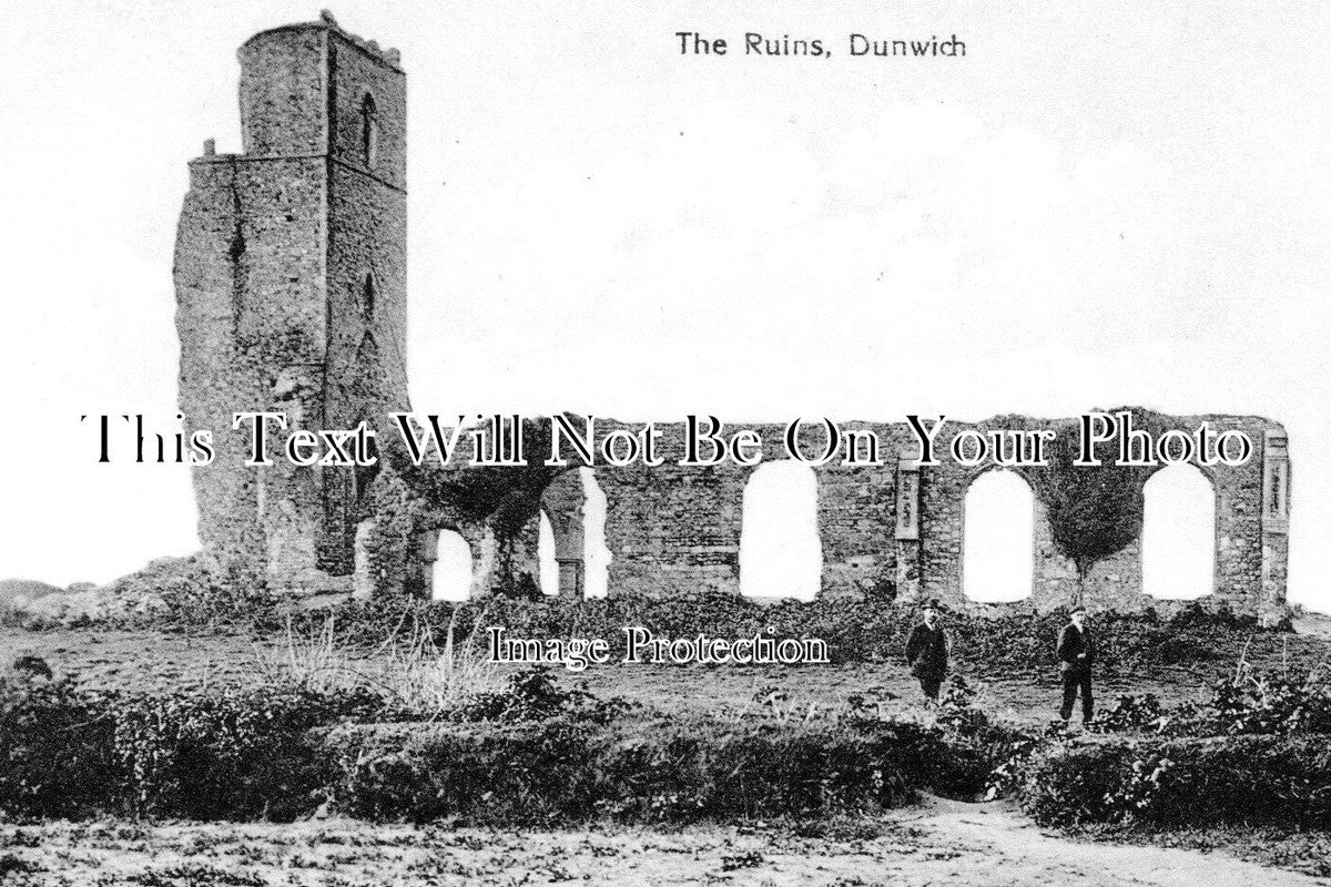 SF 3892 - The Ruins, Dunwich, Suffolk