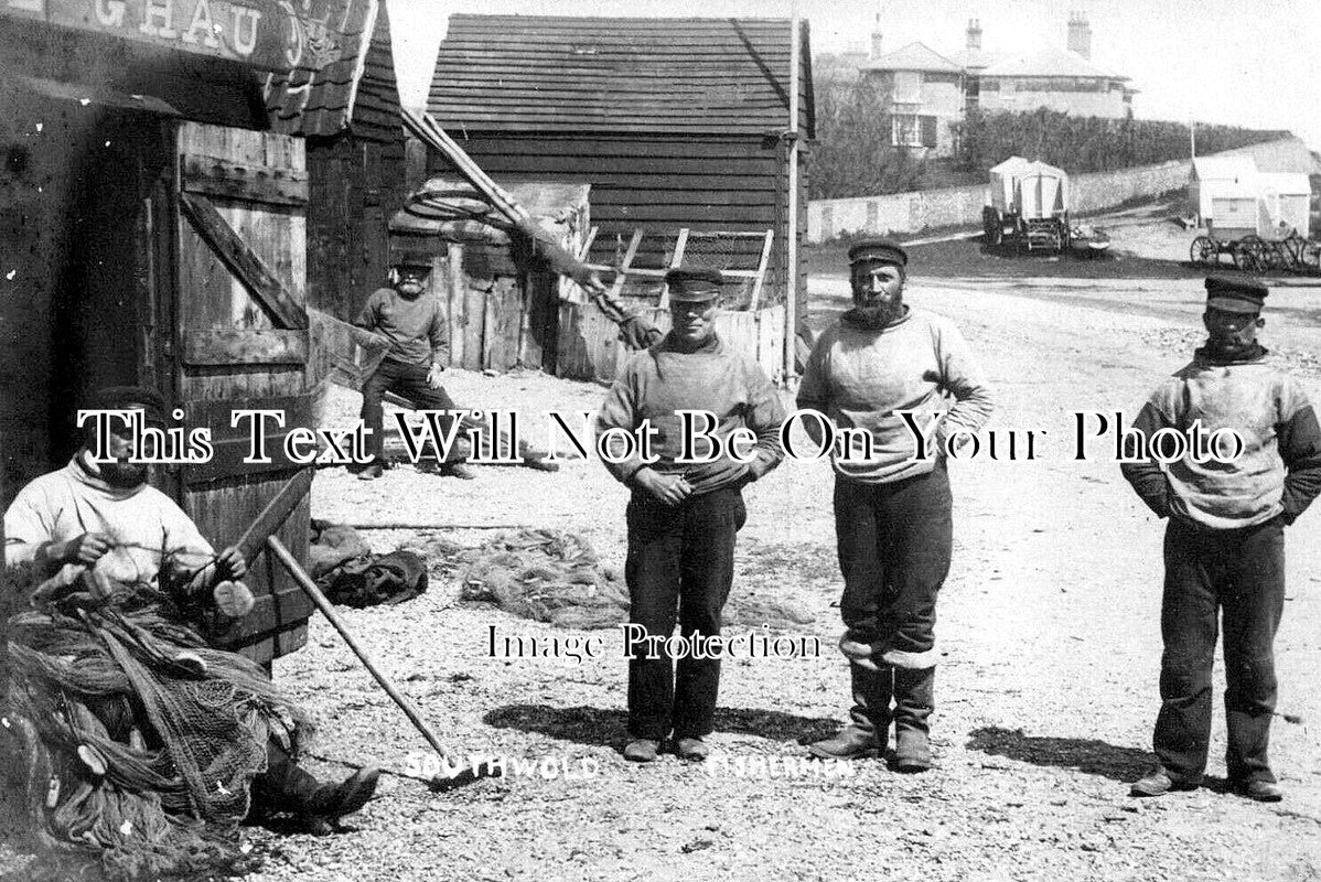 SF 3895 - Southwold Fishermen, Suffolk