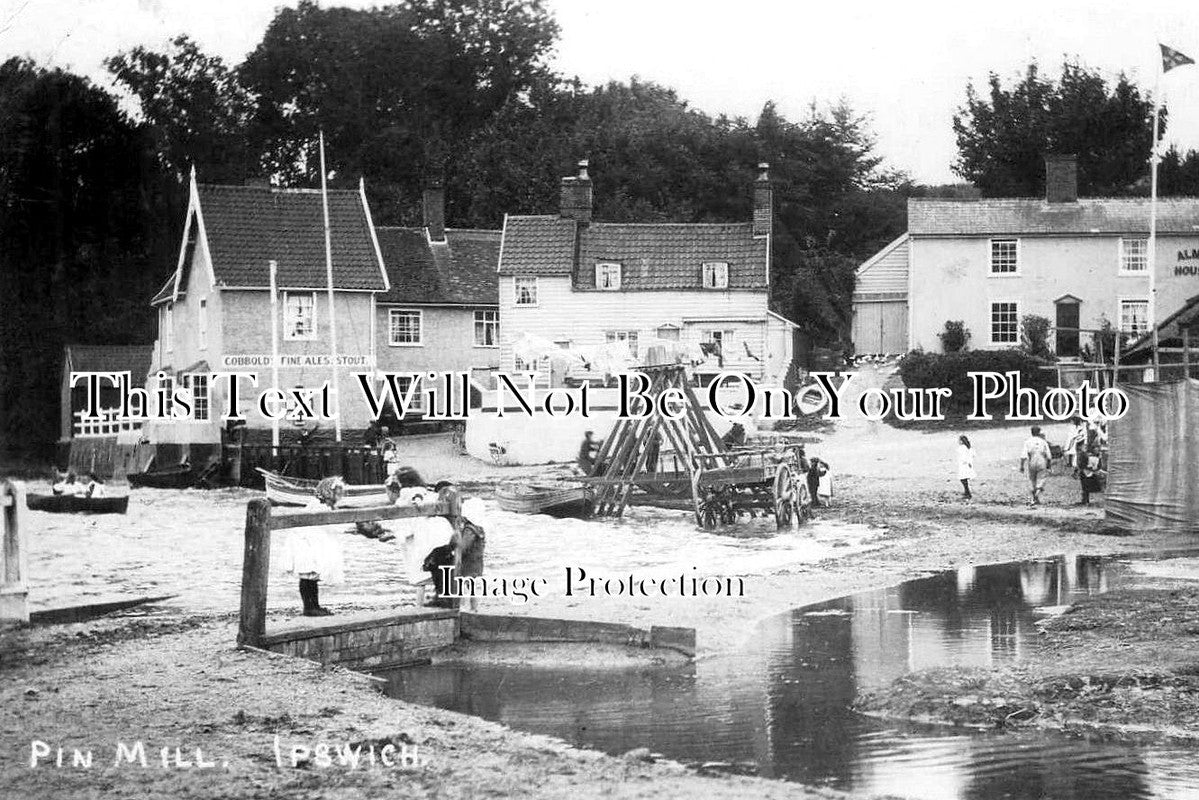 SF 3898 - Pin Mill, Ipswich, Suffolk c1909