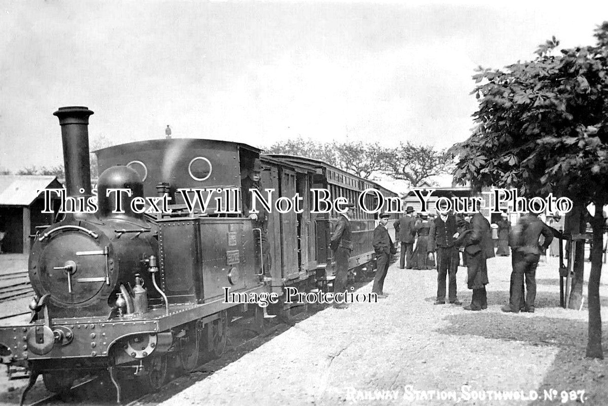 SF 3911 - Southwold Railway Station, Suffolk