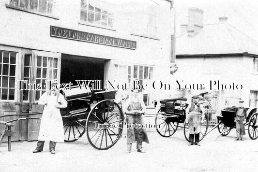 SF 3941 - Yoxford Carriage Works, Suffolk c1908