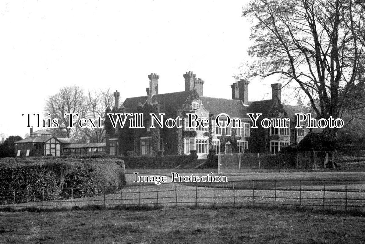 SF 3949 - Hardwick Hall Manor House, Bury St Edmunds, Suffolk c1909