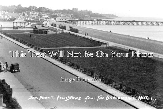 SF 3956 - Sea Front From The Bracondale Hotel, Felixstowe, Suffolk