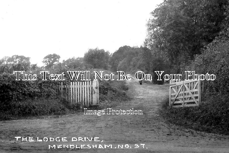 SF 3989 - The Lodge Drive, Mendlesham, Stowmarket, Suffolk c1926