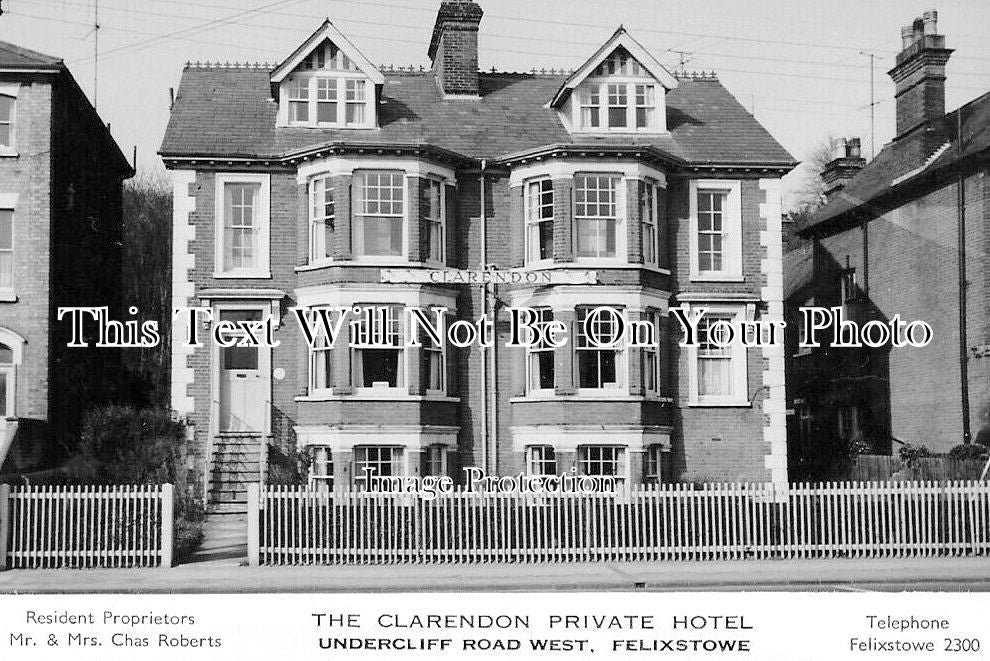 SF 4036 - The Clarendon Private Hotel, Felixstowe, Suffolk