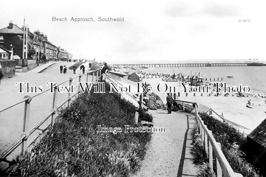 SF 4047 - Beach Approach, Southwold, Suffolk