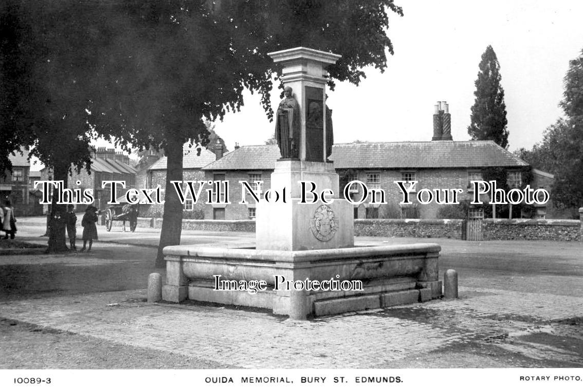 SF 4059 - Ouida Memorial, Bury St Edmunds, Suffolk