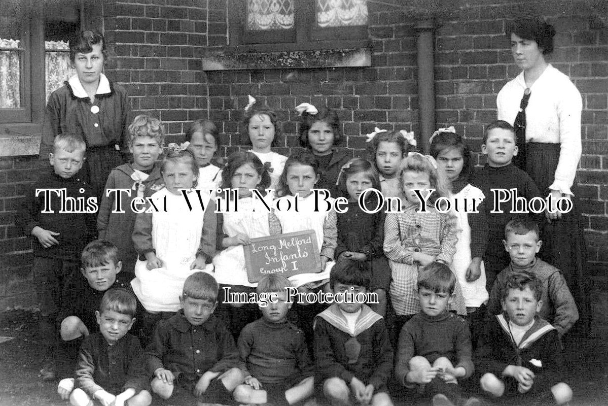 SF 4061 - Long Melford Infants School Group, Suffolk