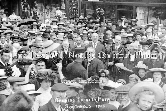 SF 4073 - Opening Trinity Fair, Southwold, Suffolk 1905