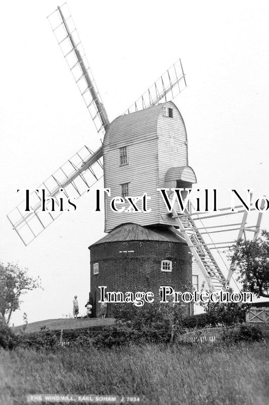 SF 4082 - The Windmill, Earl Soham Mill, Suffolk