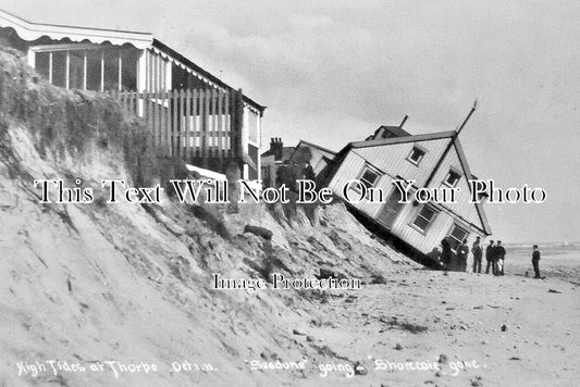 SF 4099 - High Tides At Thorpeness, Suffolk 1911