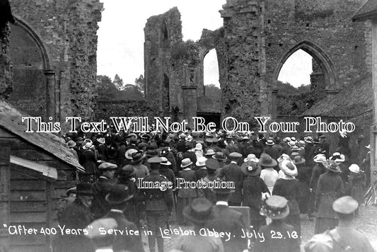 SF 4116 - Leiston Abbey, Suffolk 1916 WW1