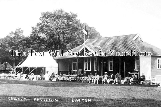 SF 4133 - Cricket Pavilion, Easton, Suffolk c1909