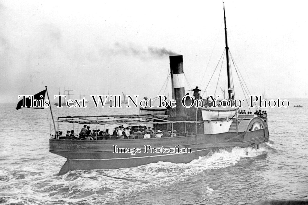 SF 4161 - Paddle Steamer King Edward VII, Great Yarmouth, Suffolk