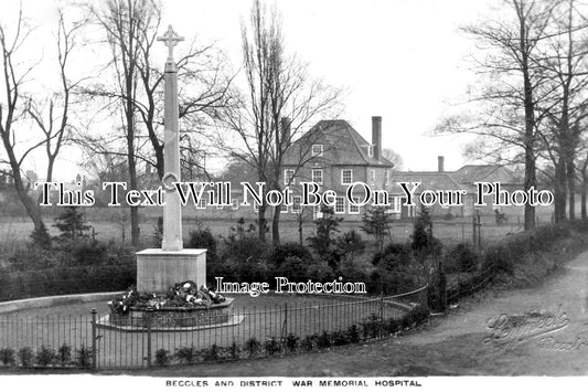 SF 4193 - Beccles & District War Memorial Hospital, Suffolk