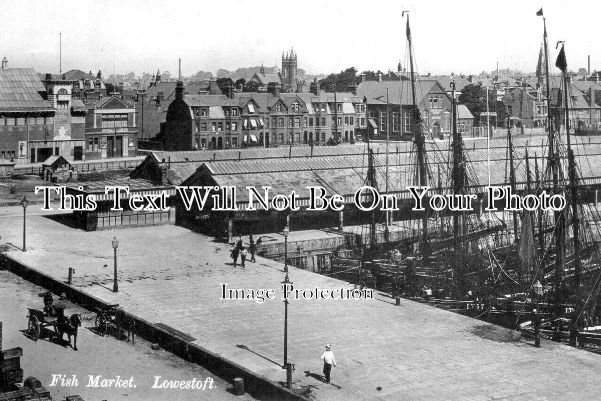 SF 4216 - Fish Market, Lowestoft, Suffolk