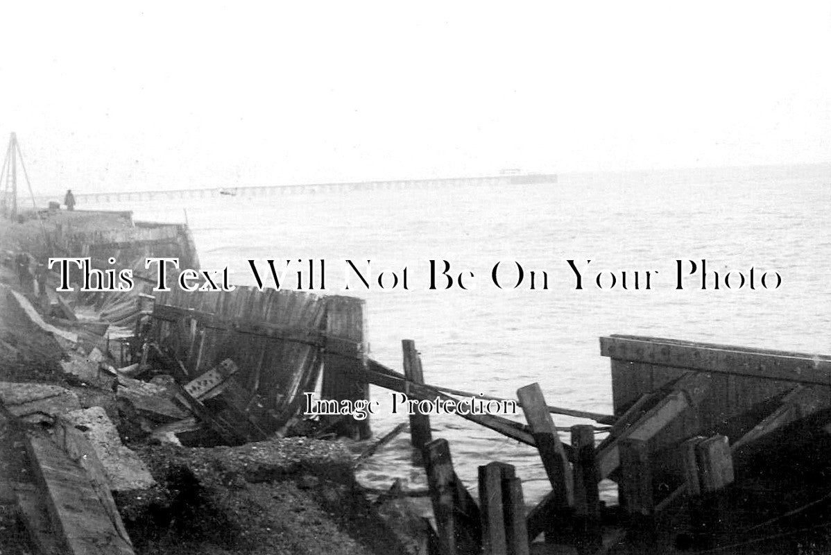 SF 4236 - Southwold Pier Damage, Suffolk c1906