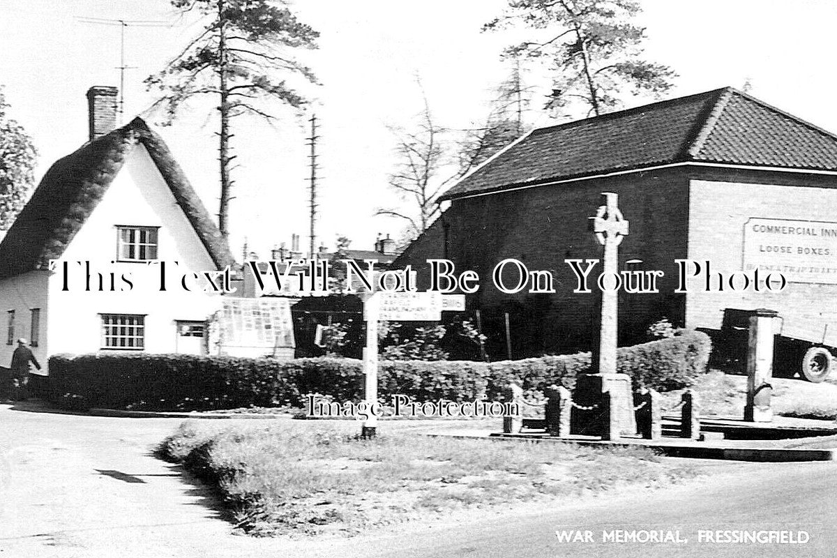 SF 4240 - Fressingfield War Memorial, Suffolk