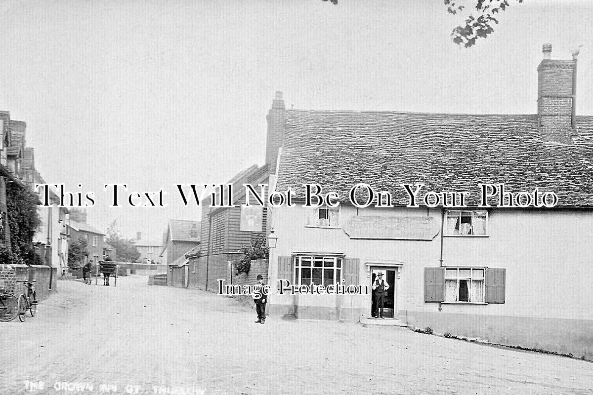 SF 4244 - The Crown Inn Pub, Thurlow, Suffolk