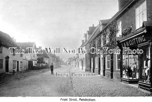 SF 4259 - Front Street, Mendlesham, Suffolk c1925