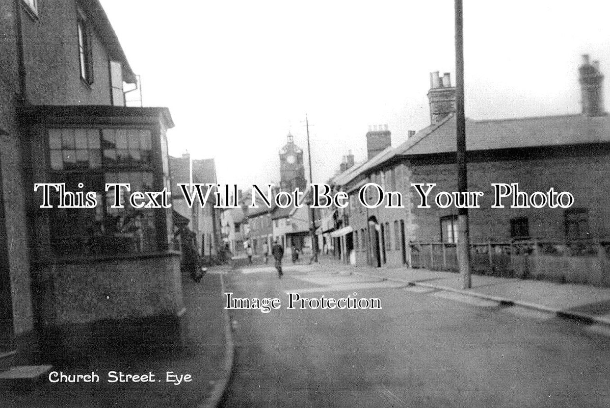 SF 4309 - Church Street, Eye, Suffolk c1920